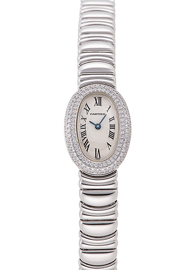 カルティエ ミニベニュワール WB5095L2 ホワイト 中古