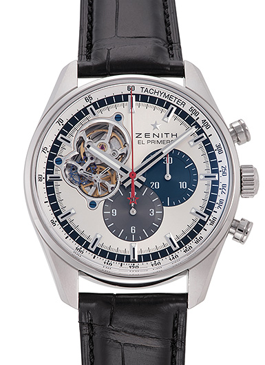 ゼニス クロノマスター 1969 03.2040.4061/69.C496 シルバー/グレー/ブルー 中古