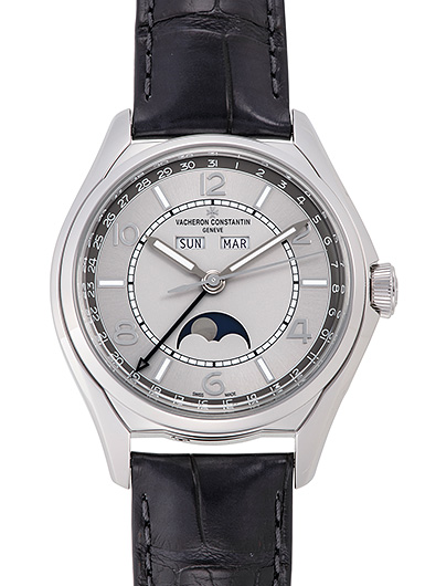 ヴァシュロンコンスタンタン フィフティ シックス コンプリート カレンダー 4000E/000A-B439 シルバー 中古