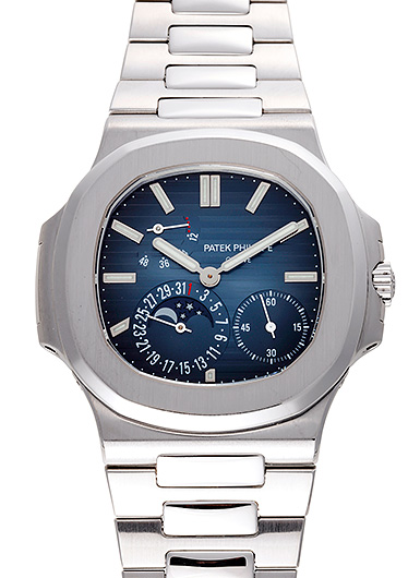 パテックフィリップ ノーチラス プチコンプリケーション 5712/1A-001 ブルー 中古