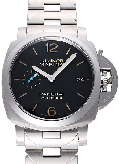 パネライ ルミノールマリーナ1950 3デイズ アッチャイオ PAM00722 ブラック 中古