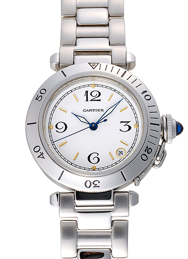 カルティエ パシャ ドゥ カルティエ --- シルバー 中古