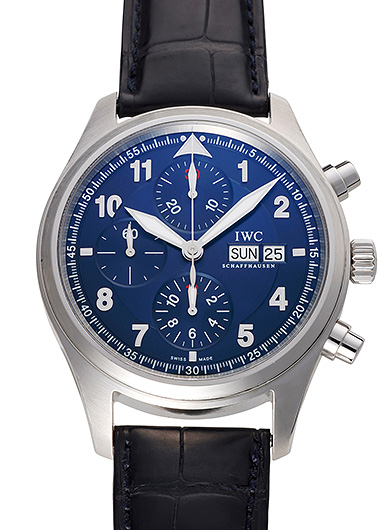IWC パイロットウォッチ　ローレウスエディション IW371712 ブルー 中古