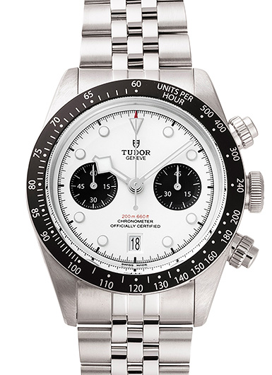 チューダー/チュードル ブラックベイ クロノ 79360N-0014 ホワイト/ブラック 中古