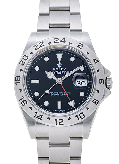 ロレックス エクスプローラーⅡ 16570 ブラック 中古