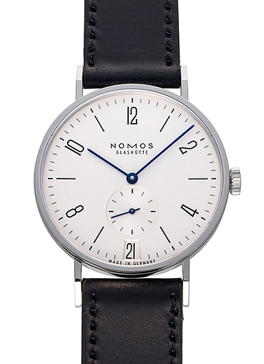 ノモス タンジェント デイト TN1B1W2L シルバー 未使用品