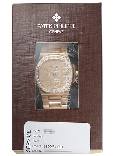 パテックフィリップ ノーチラス 3800/3J-001 シャンパン 中古