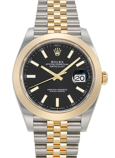 ロレックス デイトジャスト41 126303 ブラック 未使用品