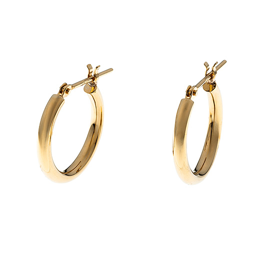 ノーブランド 18K ゴールド ピアス 4127790 イエローゴールド 新品