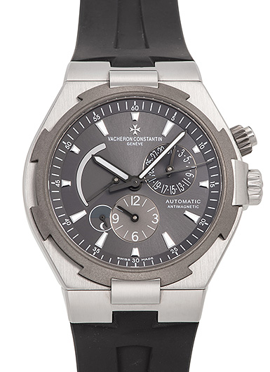 ヴァシュロンコンスタンタン オーバーシーズ デュアルタイム 47450/000W-9511 グレー 中古
