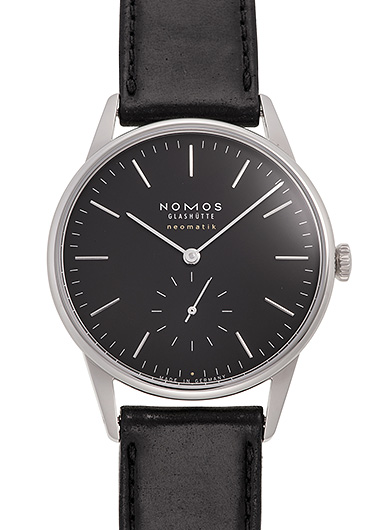 ノモス オリオン ネオマティック39 NM346 ブラック 新品
