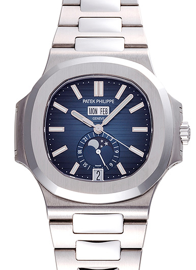 パテックフィリップ ノーチラス 年次カレンダー 5726/1A-014 ブルー 中古