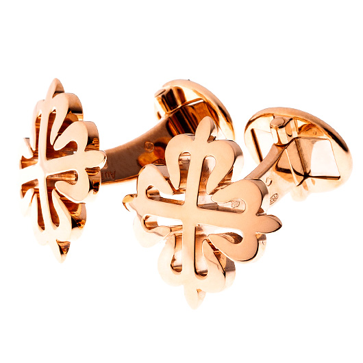 パテックフィリップ カラトラバ クロス カフリンクス ピンクゴールド 中古