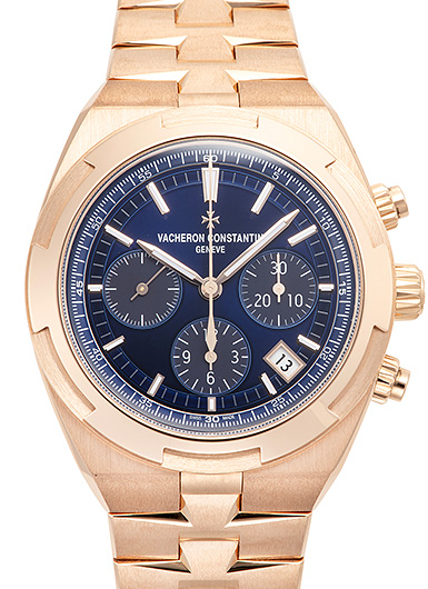 ヴァシュロンコンスタンタン オーバーシーズ クロノグラフ 5520V/210R-B952 ブルー 中古