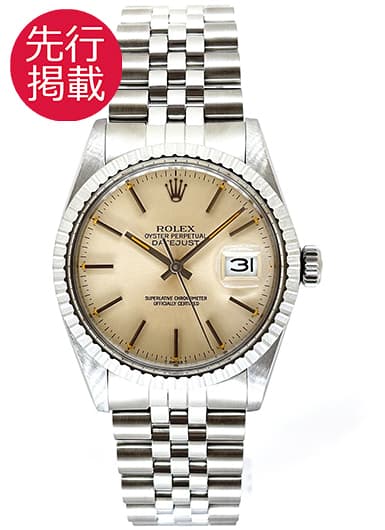 ロレックス デイトジャスト 16030 シルバー アンティーク