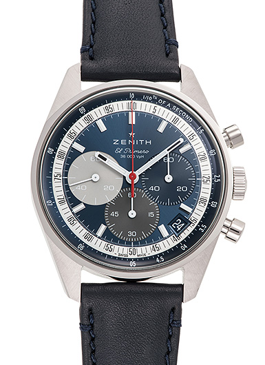 ゼニス クロノマスター オリジナル 03.3200.3600/52.C910 シルバー/ブルー/グレー 新品