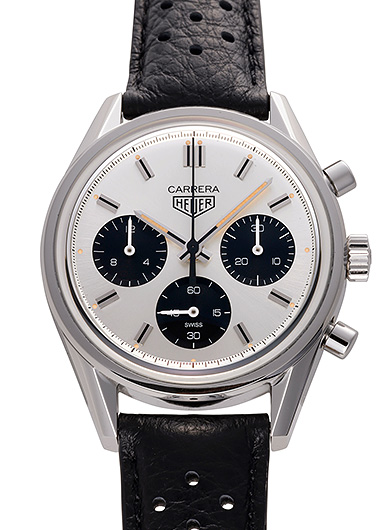 タグ・ホイヤー カレラ 60イヤーズ アニバーサリー CBK221H.FC8317 シルバー/ブラック 中古