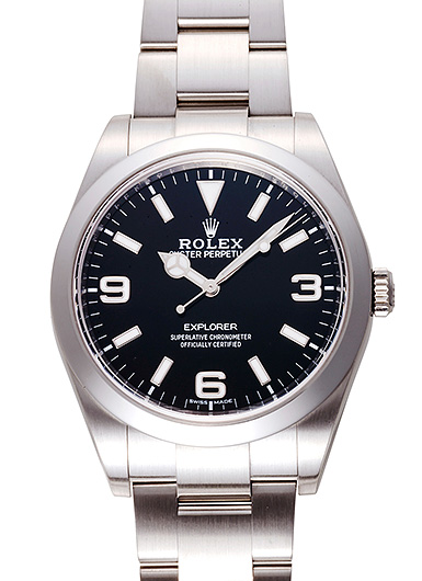 ロレックス エクスプローラーⅠ 214270 ブラック 中古