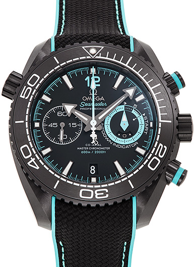 オメガ シーマスター プラネットオーシャン 600M 215.92.46.51.01.003 ブラック/ターコイズ 新品