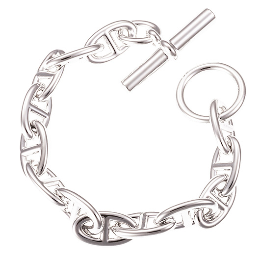 エルメス シェーヌ・ダンクル GM シルバー 新品