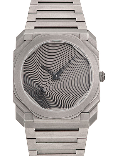 ブルガリ オクト フィニッシモ 安藤忠雄 103245 グレー 中古