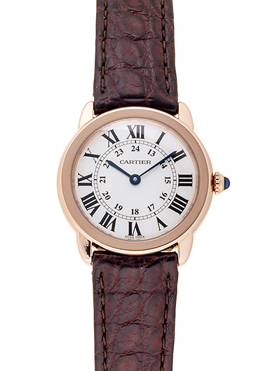 カルティエ ロンド ソロ SM W6701007 シルバー 中古