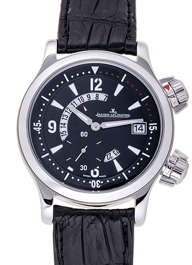 ジャガー・ルクルト マスターコンプレッサー デュアルマティーク Q1738470 ブラック 中古