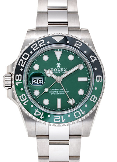 ロレックス GMTマスターⅡ 126729VTNR グリーン 新品未使用