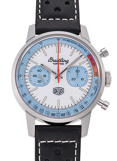 ブライトリング トップタイム デウス リミテッドエディション A233112A1A1X1 ホワイト/ブルー 中古
