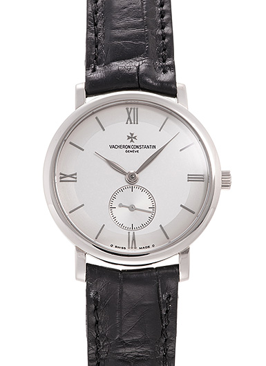 ヴァシュロンコンスタンタン パトリモニー セミフラット 81160/000G-9062 シルバー 中古