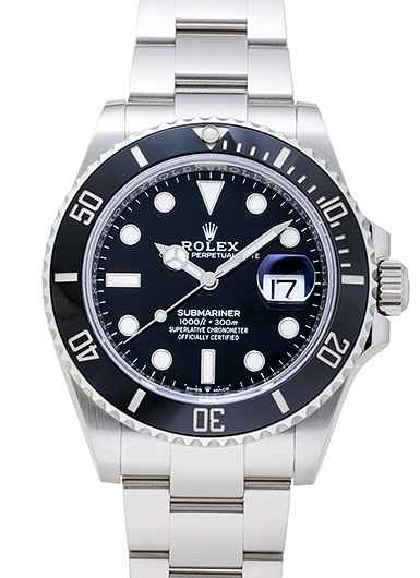 ロレックス サブマリーナ デイト 126610LN ブラック 中古