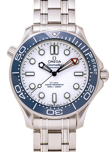 オメガ シーマスター ダイバー 300M アメリカズカップ 210.30.42.20.04.002 ホワイト 中古