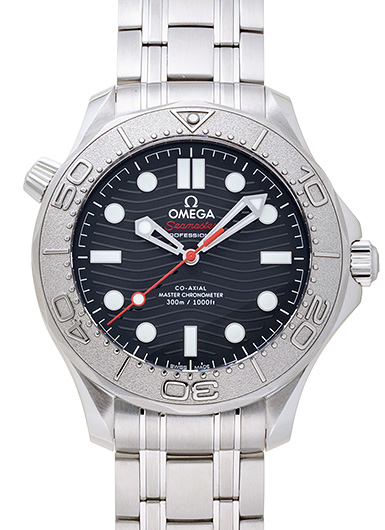 オメガ シーマスター ダイバー 300M コーアクシャル マスタークロノメーター ネクトン リミテッド 210.30.42.20.01.002 ブラック 中古