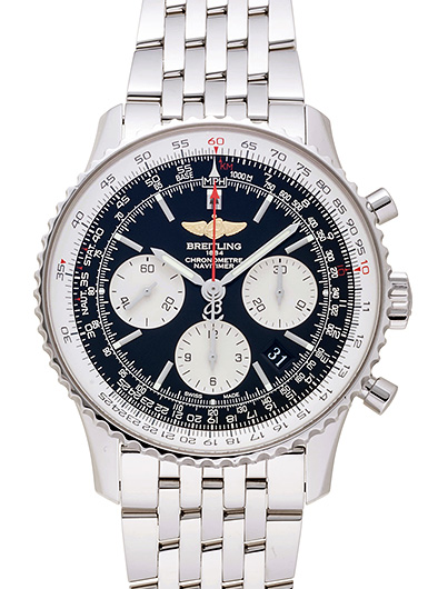 ブライトリング ナビタイマー01 A022B01NP ブラック/シルバー 中古