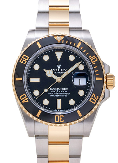 ロレックス サブマリーナ デイト 126613LN ブラック 中古