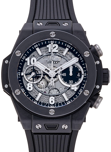 ウブロ ビッグバン ウニコ ブラック マジック 441.CI.1171.RX グレー 中古