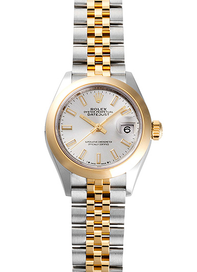 ロレックス デイトジャスト 28 279163 シルバー 未使用品