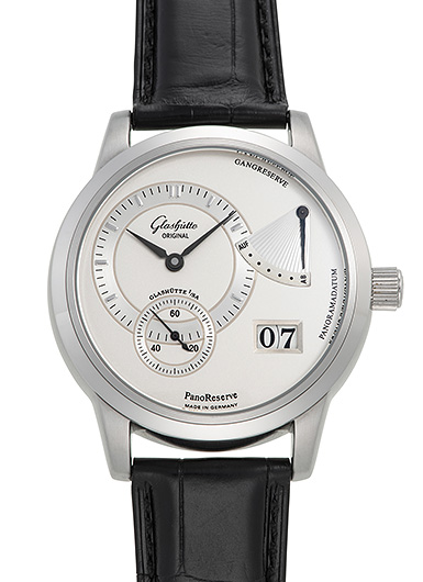 グラスヒュッテオリジナル パノリザーブ 65-01-02-02-04 シルバー 中古