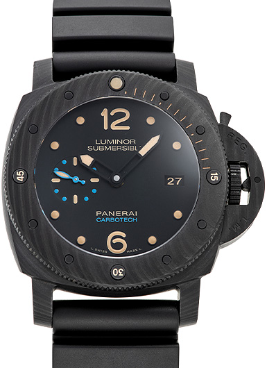 パネライ ルミノール サブマーシブル1950 カーボテック 3デイズ PAM00616 ブラック 中古