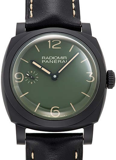 パネライ ラジオミール ミリタリーグリーン PAM00997 グリーン 中古