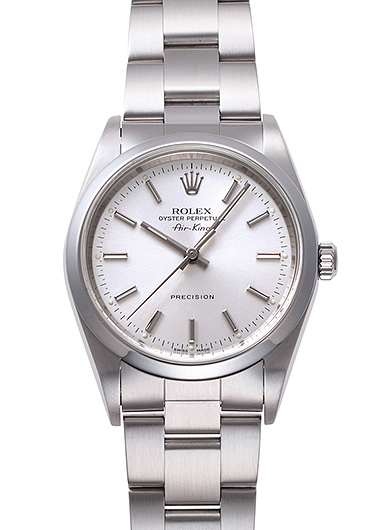 ロレックス エアキング 14000M シルバー 中古