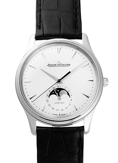 ジャガー・ルクルト マスターウルトラスリム ムーンフェイズ Q1368420 シルバー 中古