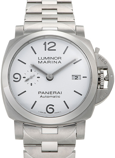 パネライ ルミノール マリーナ PAM01564 ホワイト 中古