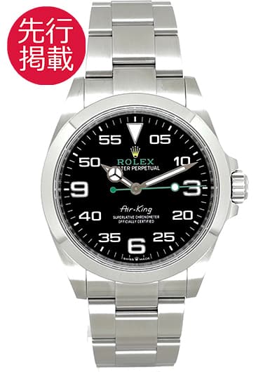 ロレックス エアキング 126900 ブラック 中古