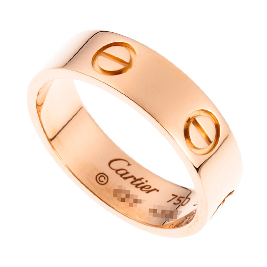 カルティエ ラブ リング クラシック ピンクゴールド 中古