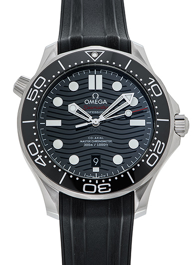 オメガ シーマスター300M コーアクシャル マスタークロノメーター 210.32.42.20.01.001 ブラック 未使用品