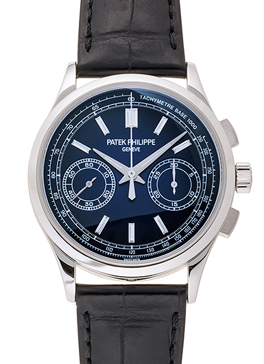 パテックフィリップ コンプリケーション クロノグラフ 5170P-001 ブルー 中古