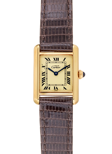 カルティエ マストタンク　ヴェルメイユ W1003153 アイボリー 中古