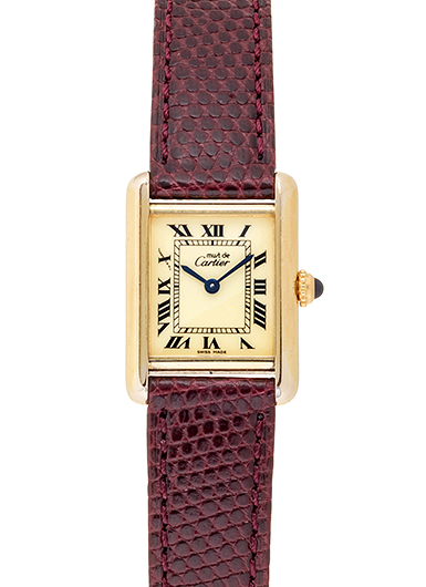 カルティエ マストタンク　ヴェルメイユ W1003153 アイボリー 中古