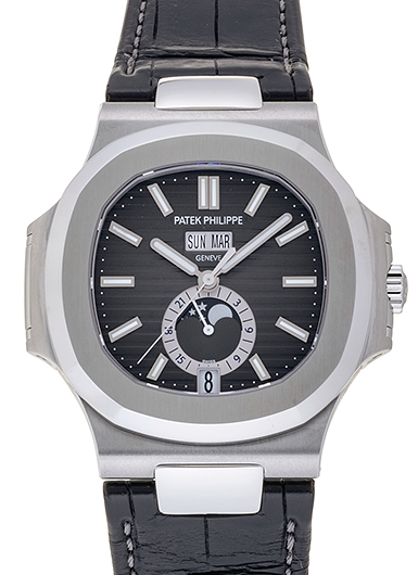 パテックフィリップ ノーチラス 年次カレンダー 5726A-001 ブラック 中古
